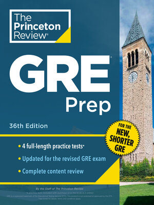 cover image of Princeton Review GRE Prep, 3